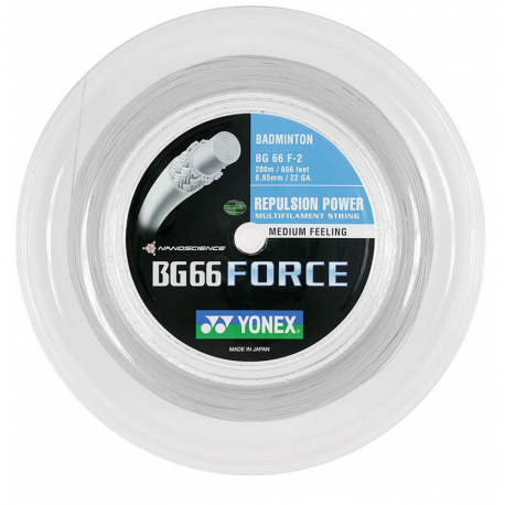YONEX BG 66 Force Hvid
