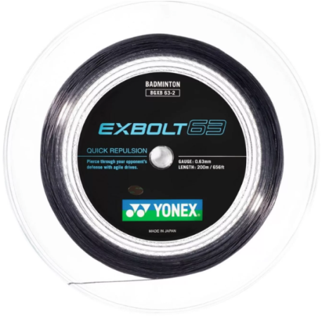 YONEX Exbolt 63 Sort